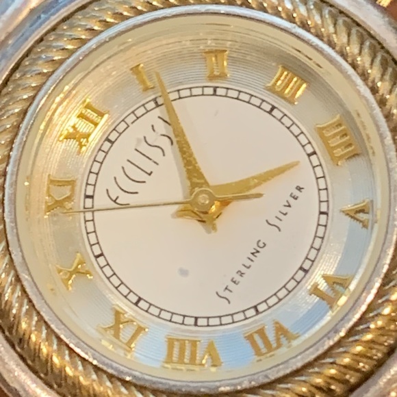Ecclissi Sterling Silver Case and Bracelet Watch - Picture 2 of 11